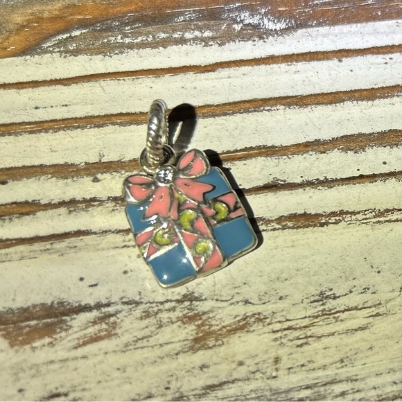 Brighton Pink and Blue Birthday Gift Present Charm - Picture 8 of 8